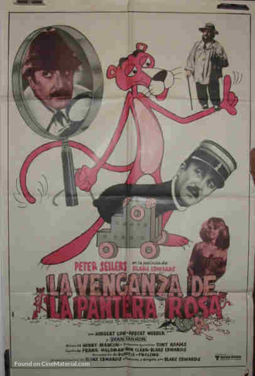 Revenge of the Pink Panther - Spanish Movie Poster