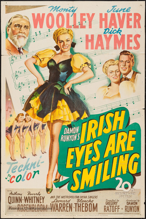 Irish Eyes Are Smiling - Movie Poster