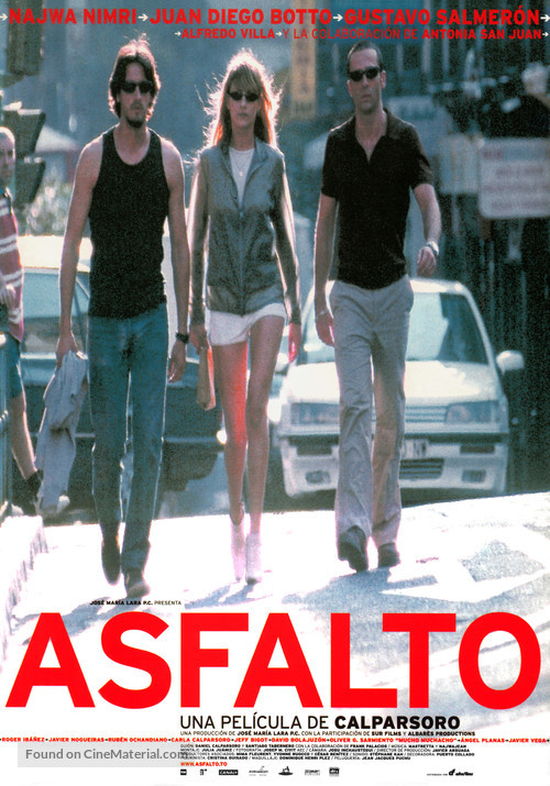 Asfalto - Spanish Movie Poster