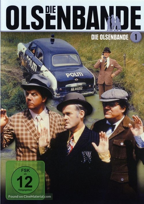 Olsen-banden - German DVD movie cover