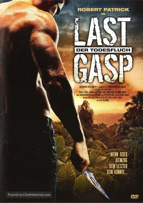 Last Gasp - German DVD movie cover