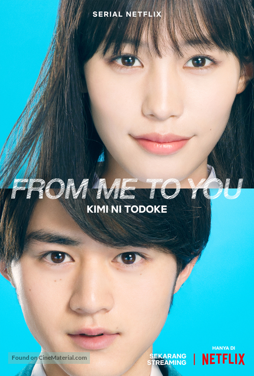 &quot;From Me to You: Kimi ni Todoke&quot; - Indonesian Movie Poster