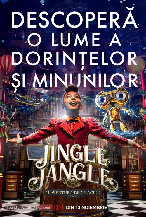 Jingle Jangle: A Christmas Journey - Romanian Movie Poster