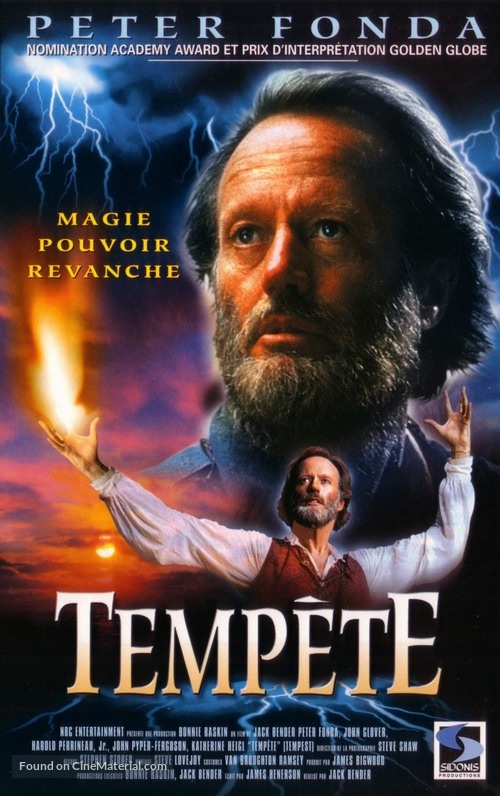The Tempest - French VHS movie cover