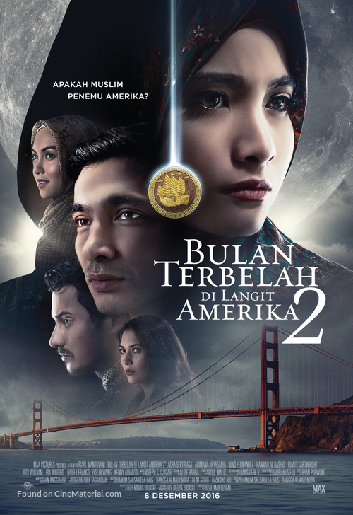 Bulan Terbelah di Langit Amerika 2 - Indonesian Movie Poster