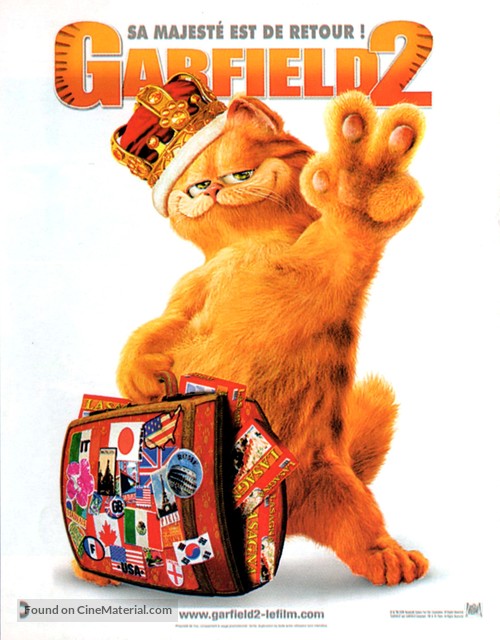 Garfield: A Tail of Two Kitties - French Movie Poster