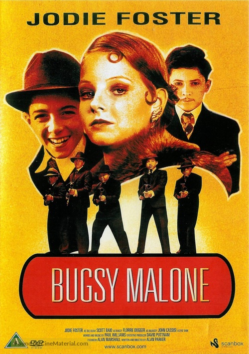 Bugsy Malone - Danish Movie Cover