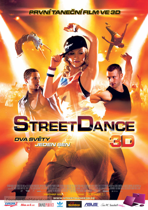 StreetDance 3D - Czech Movie Poster
