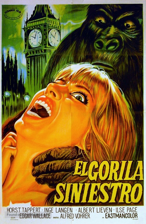 Der Gorilla von Soho - Argentinian Movie Poster