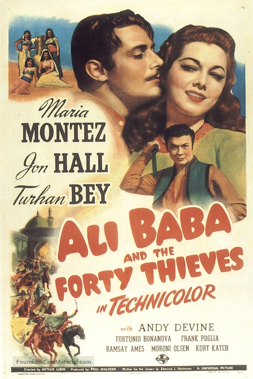 Ali Baba and the Forty Thieves - Movie Poster