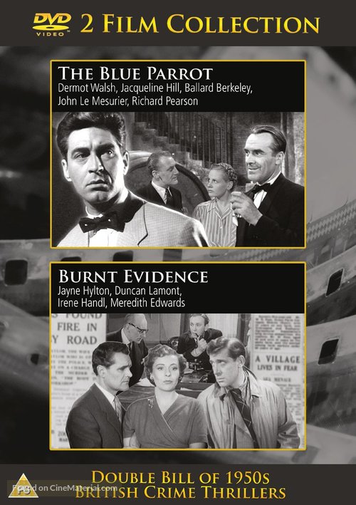 Burnt Evidence - British DVD movie cover