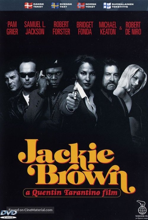 Jackie Brown - Swedish DVD movie cover