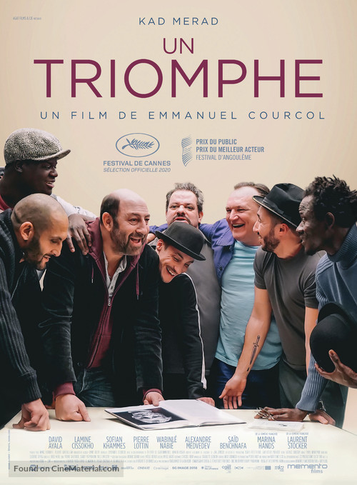 Un triomphe - French Movie Poster