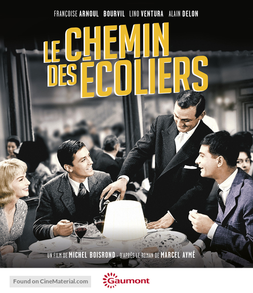 Le chemin des &eacute;coliers - French Blu-Ray movie cover