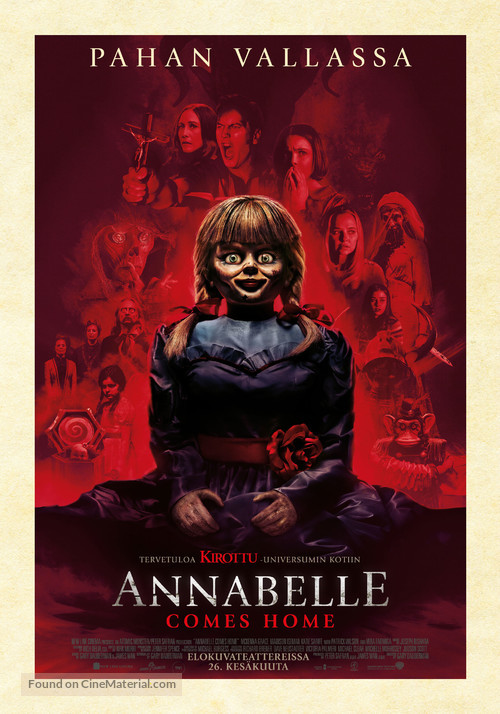 Annabelle Comes Home - Finnish Movie Poster