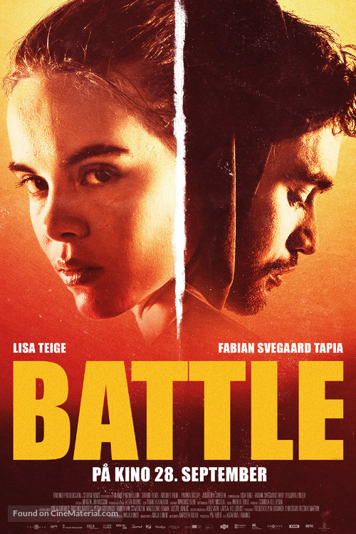 Battle - Norwegian Movie Poster