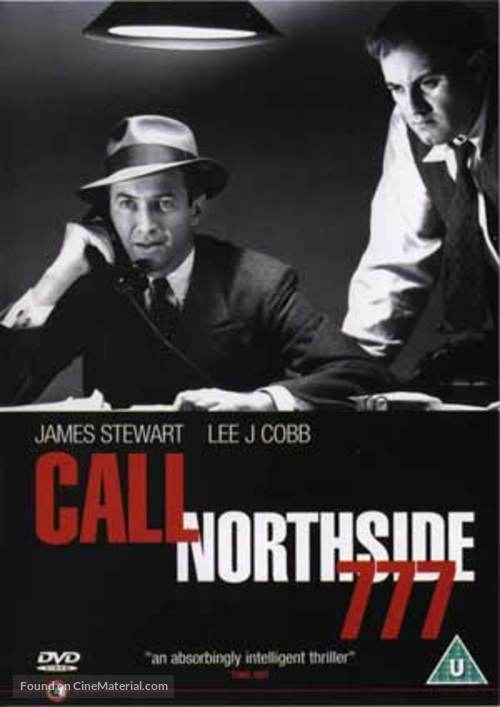 Call Northside 777 - British DVD movie cover