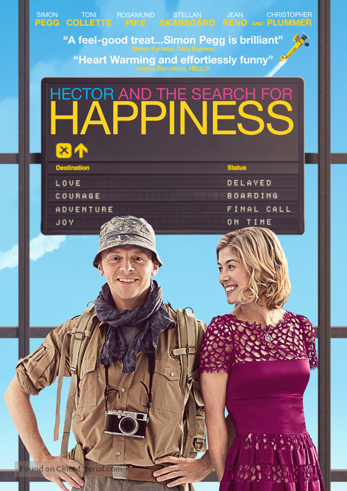 Hector and the Search for Happiness - DVD movie cover