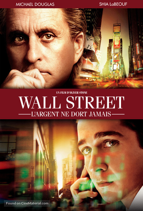 Wall Street: Money Never Sleeps - French Movie Poster