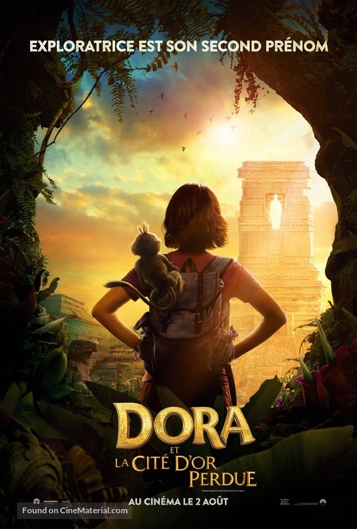 Dora and the Lost City of Gold - Canadian Movie Poster