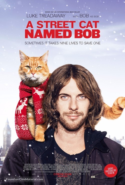 A Street Cat Named Bob - British Movie Poster