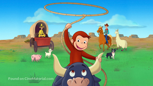 Curious George: Go West, Go Wild - Key art