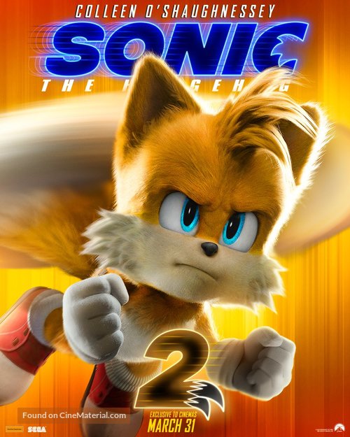 Sonic the Hedgehog 2 - New Zealand Movie Poster