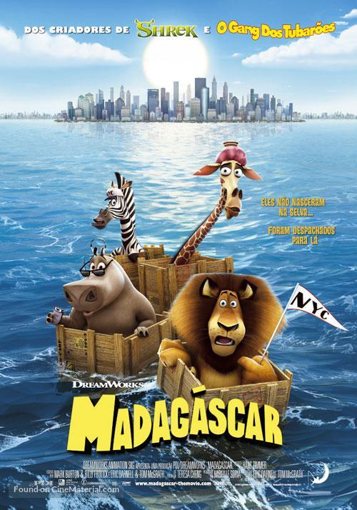 Madagascar - Portuguese Movie Poster