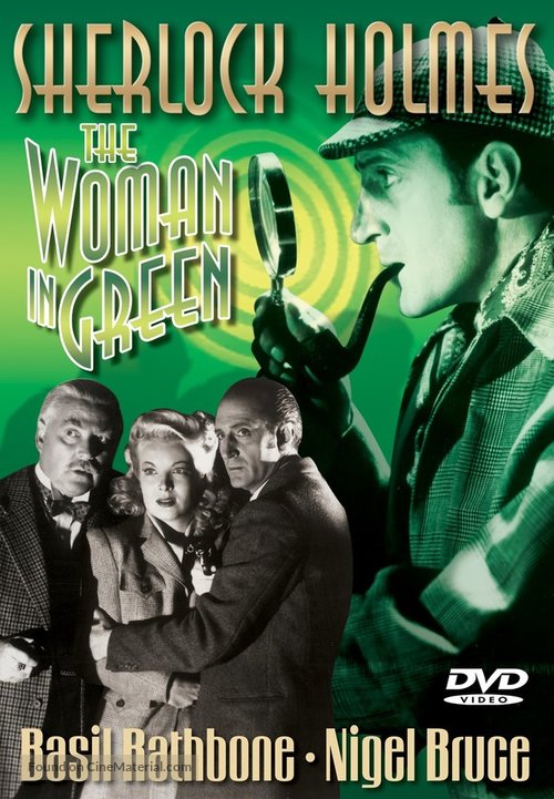 The Woman in Green - DVD movie cover