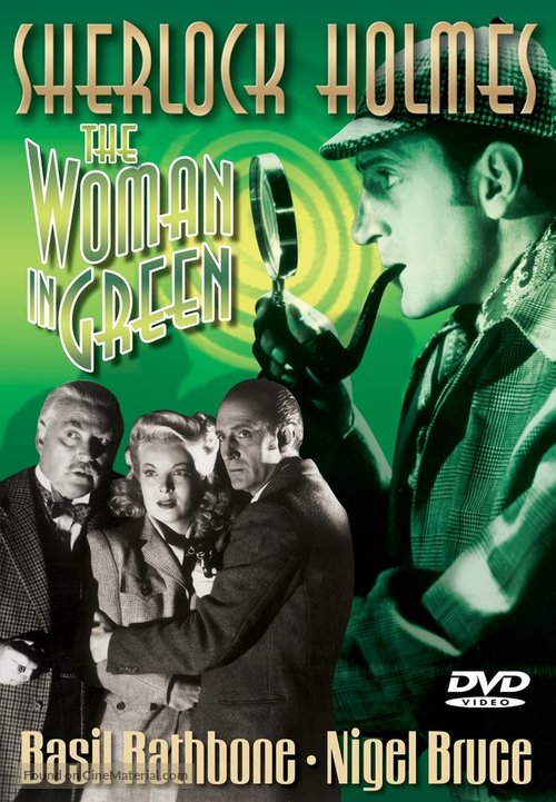The Woman in Green - DVD movie cover