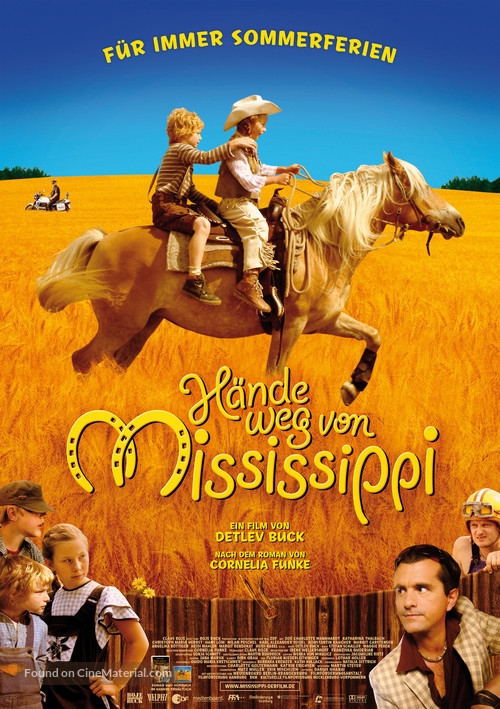 H&auml;nde weg von Mississippi - German Movie Poster