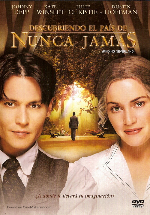 Finding Neverland - Argentinian DVD movie cover