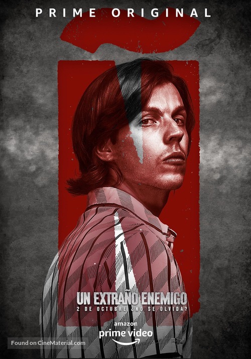 &quot;Un extra&ntilde;o enemigo&quot; - Mexican Movie Poster