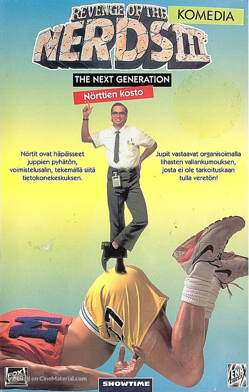 Revenge of the Nerds III: The Next Generation - Finnish VHS movie cover