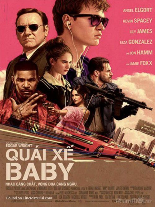 Baby Driver - Vietnamese Movie Poster