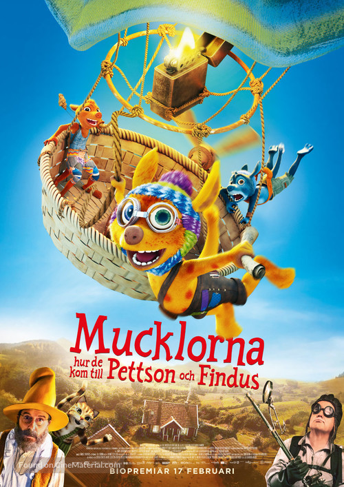 Die Mucklas ... und wie sie zu Pettersson und Findus kamen - Swedish Movie Poster