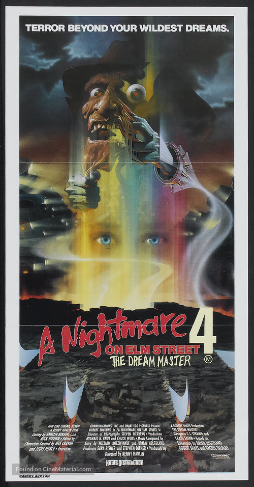 A Nightmare on Elm Street 4: The Dream Master - Australian Movie Poster