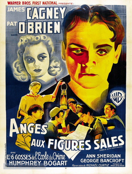 Angels with Dirty Faces - French Movie Poster