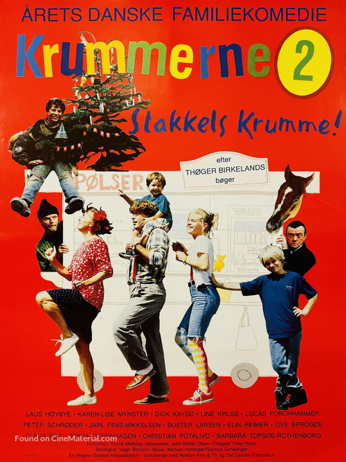 Krummerne 2: Stakkels Krumme - Danish Movie Poster