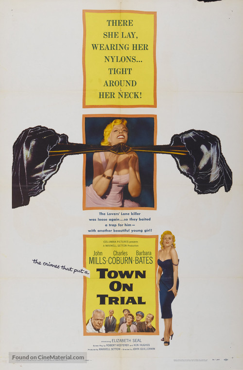 Town on Trial - Movie Poster
