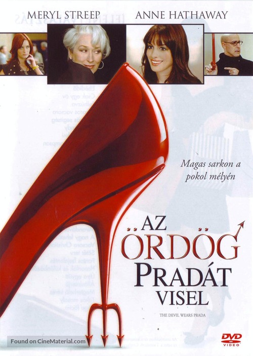 The Devil Wears Prada - Hungarian Movie Cover