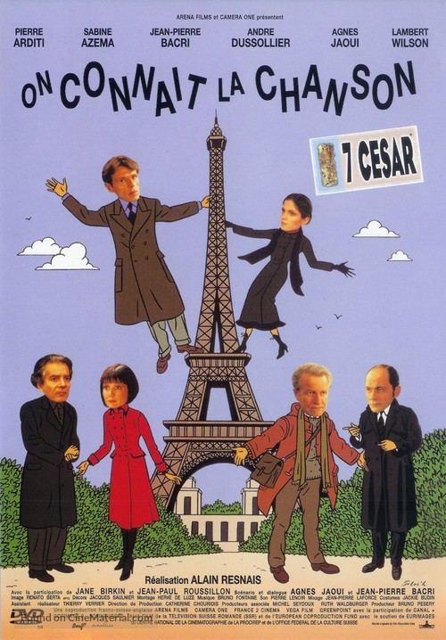 On conna&icirc;t la chanson - French Movie Cover