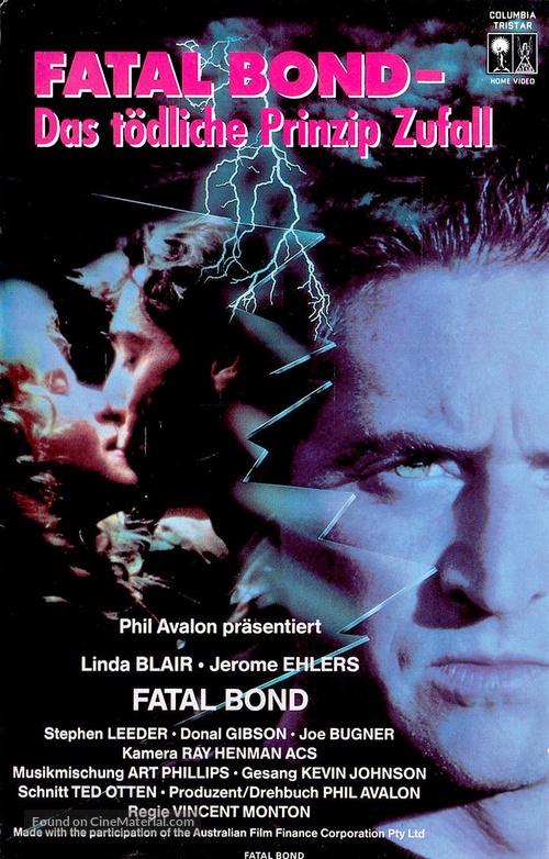 Fatal Bond - German VHS movie cover