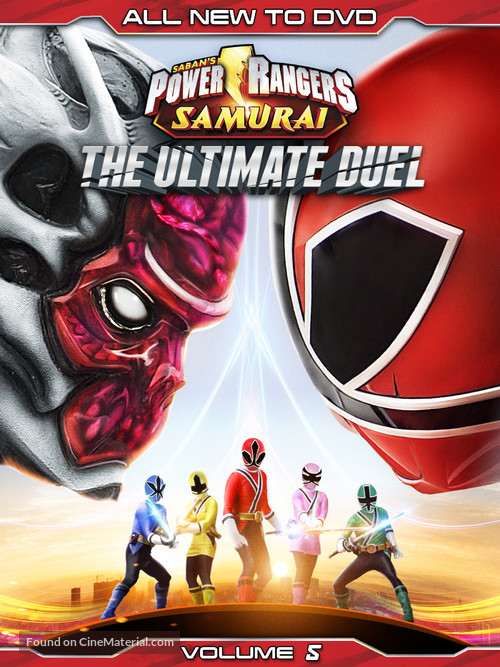&quot;Power Rangers Samurai&quot; - Blu-Ray movie cover