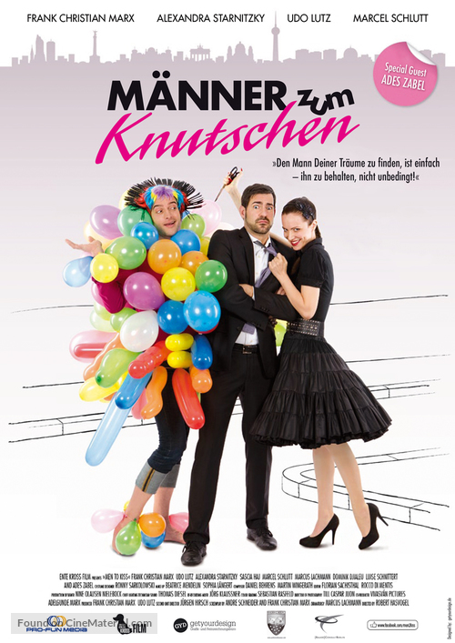 M&auml;nner zum knutschen - German Movie Poster
