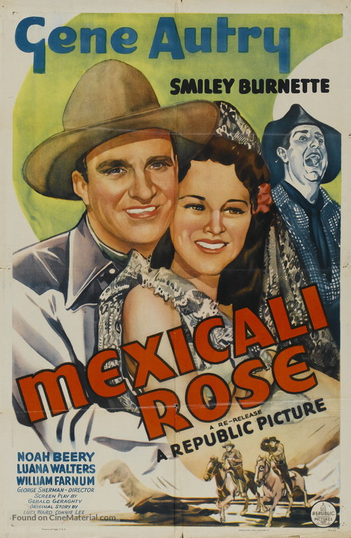 Mexicali Rose - Re-release movie poster