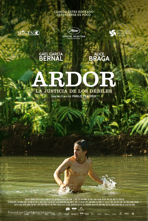 El Ardor - Spanish Movie Poster