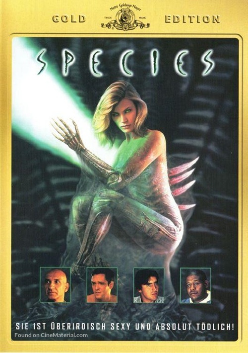 Species - German DVD movie cover