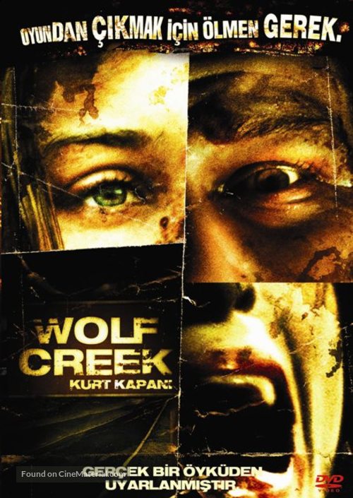 Wolf Creek - Turkish DVD movie cover