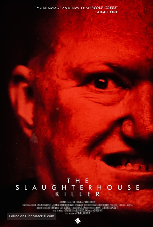 The Slaughterhouse Killer - Australian Movie Poster